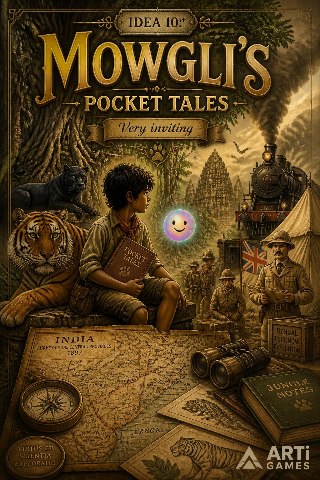 Idea 10:* Mowgli's Pocket Tales (Very inviting)