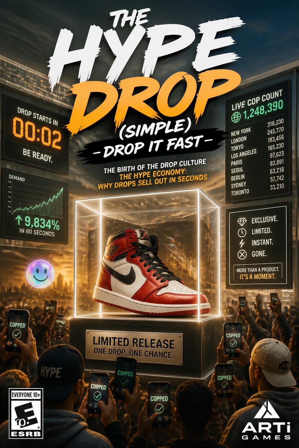 The Hype Drop (Simple)
    *   *Drop It Fast*
    *