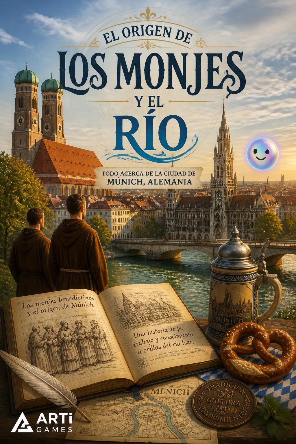 El origen de los monjes y el río