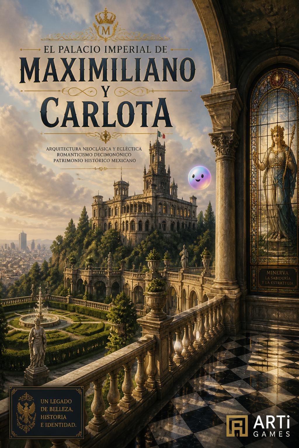 El palacio imperial de Maximiliano y Carlota