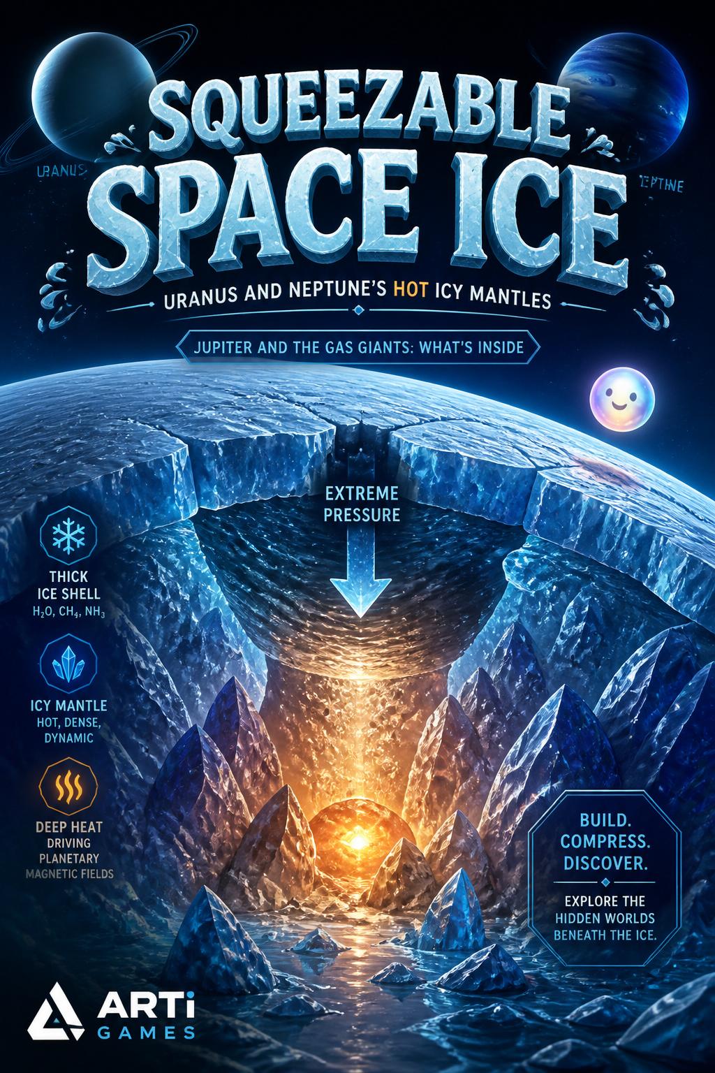 Squeezable Space Ice