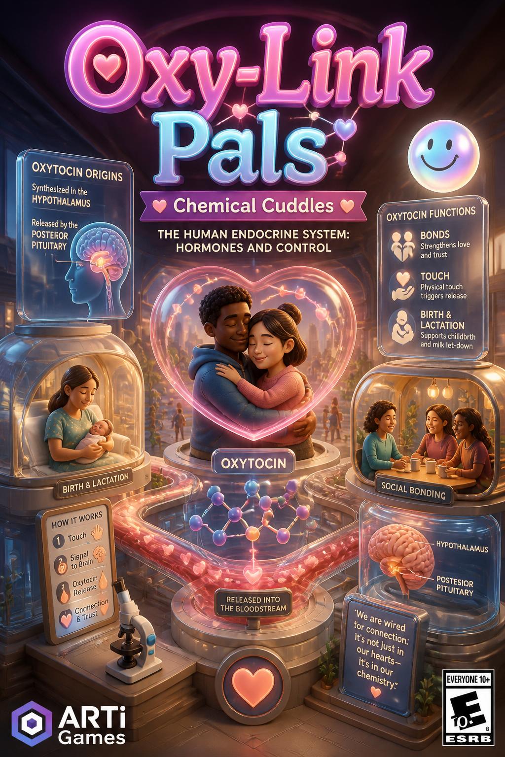 Oxy-Link Pals* (2 words)
    *   *Chemical Cuddles* (