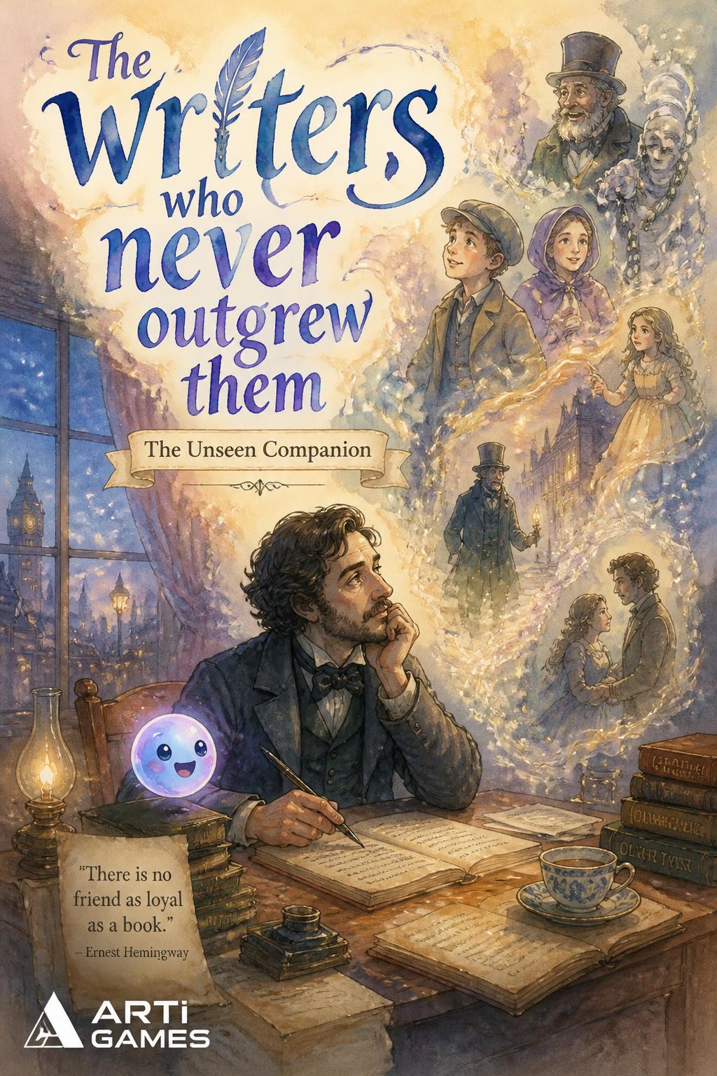 The writers who never outgrew them