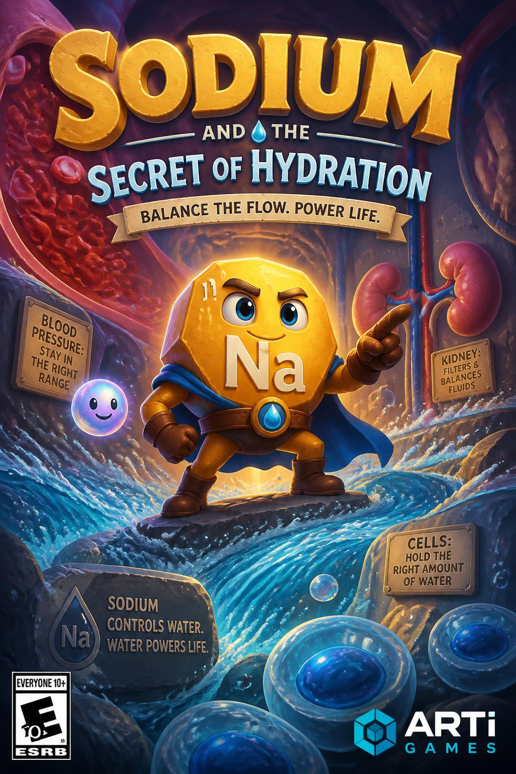 Sodium and the secret of hydration
