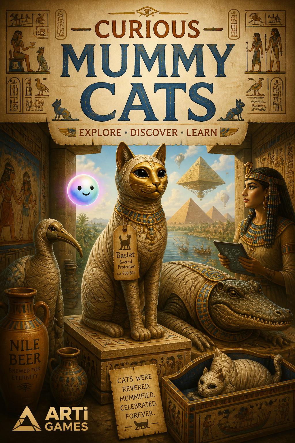 Curious Mummy Cats