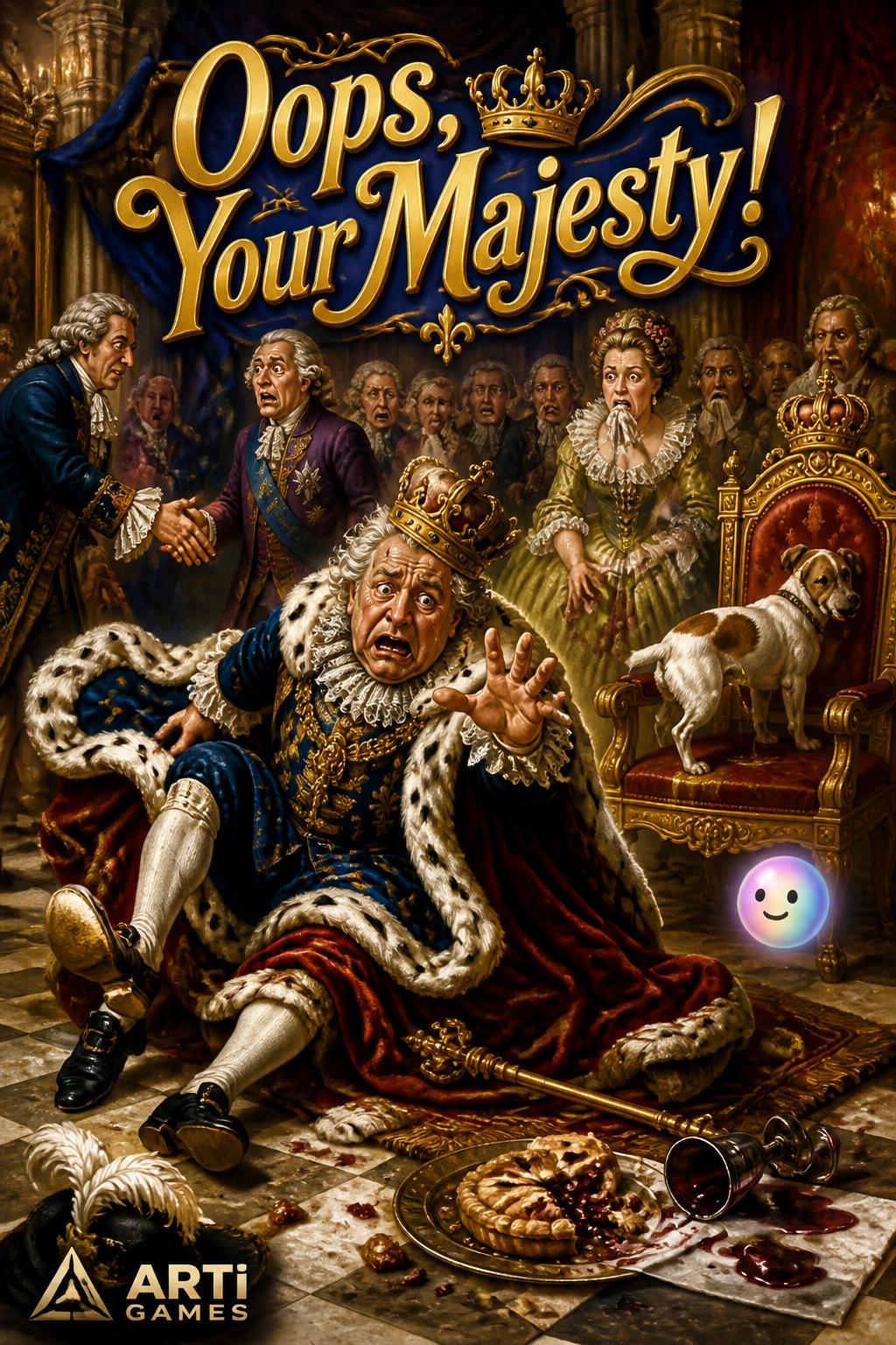 Oops, Your Majesty!