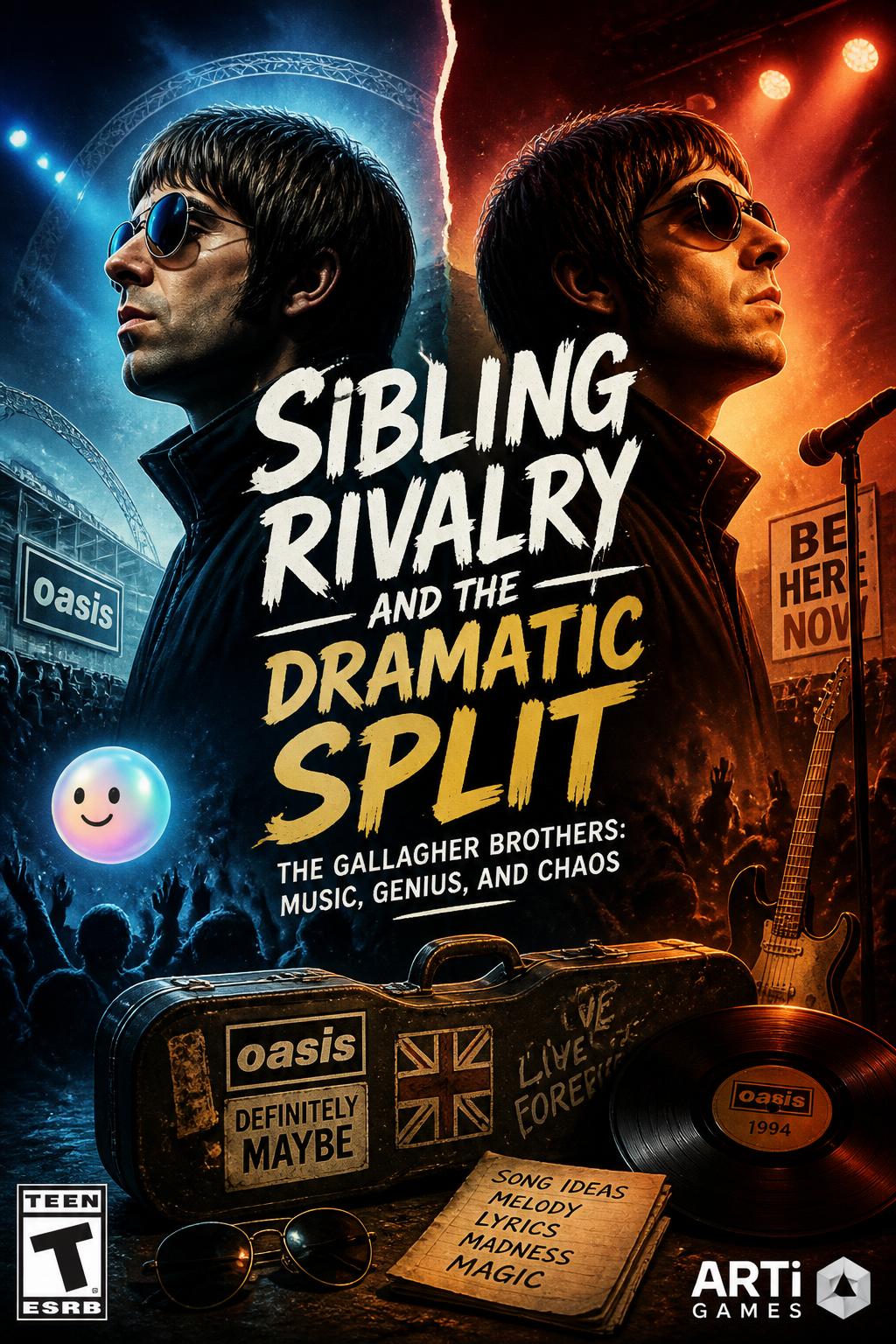 Sibling rivalry and the dramatic split
