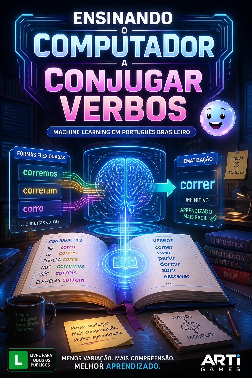 Ensinando o computador a conjugar verbos