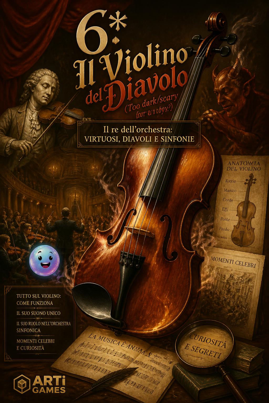 6:* Il Violino del Diavolo (Too dark/scary for a toy?)