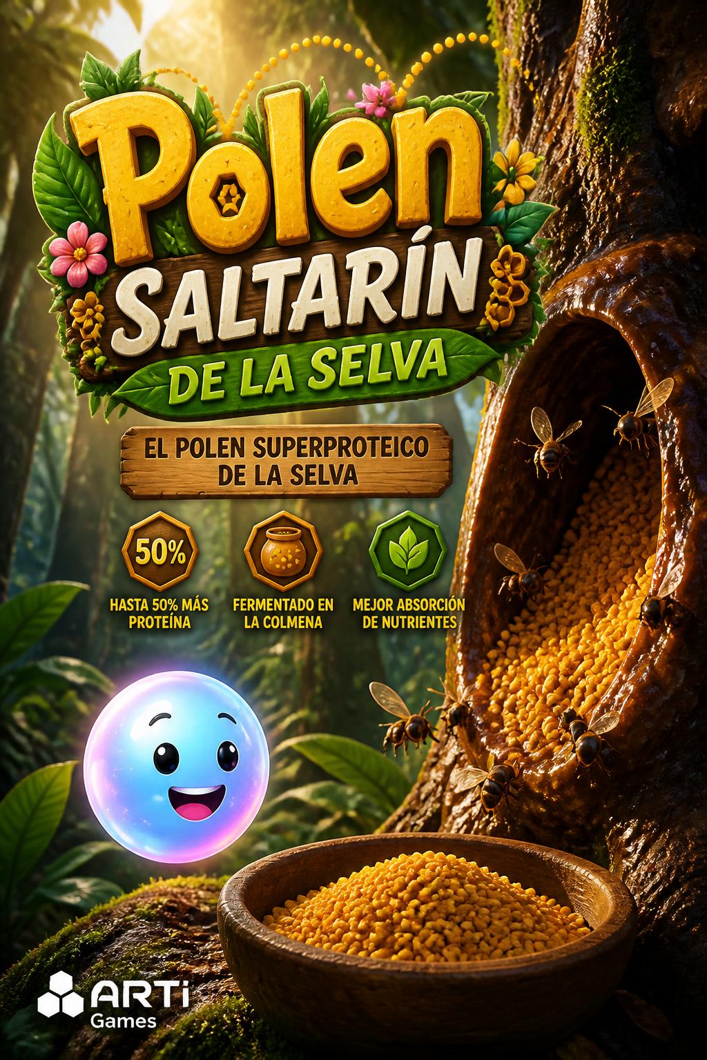 Polen Saltarín de la Selva