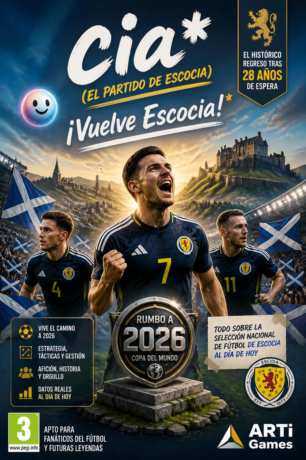 cia* (The party of Scotland)
    *   *¡Vuelve Escocia!* (