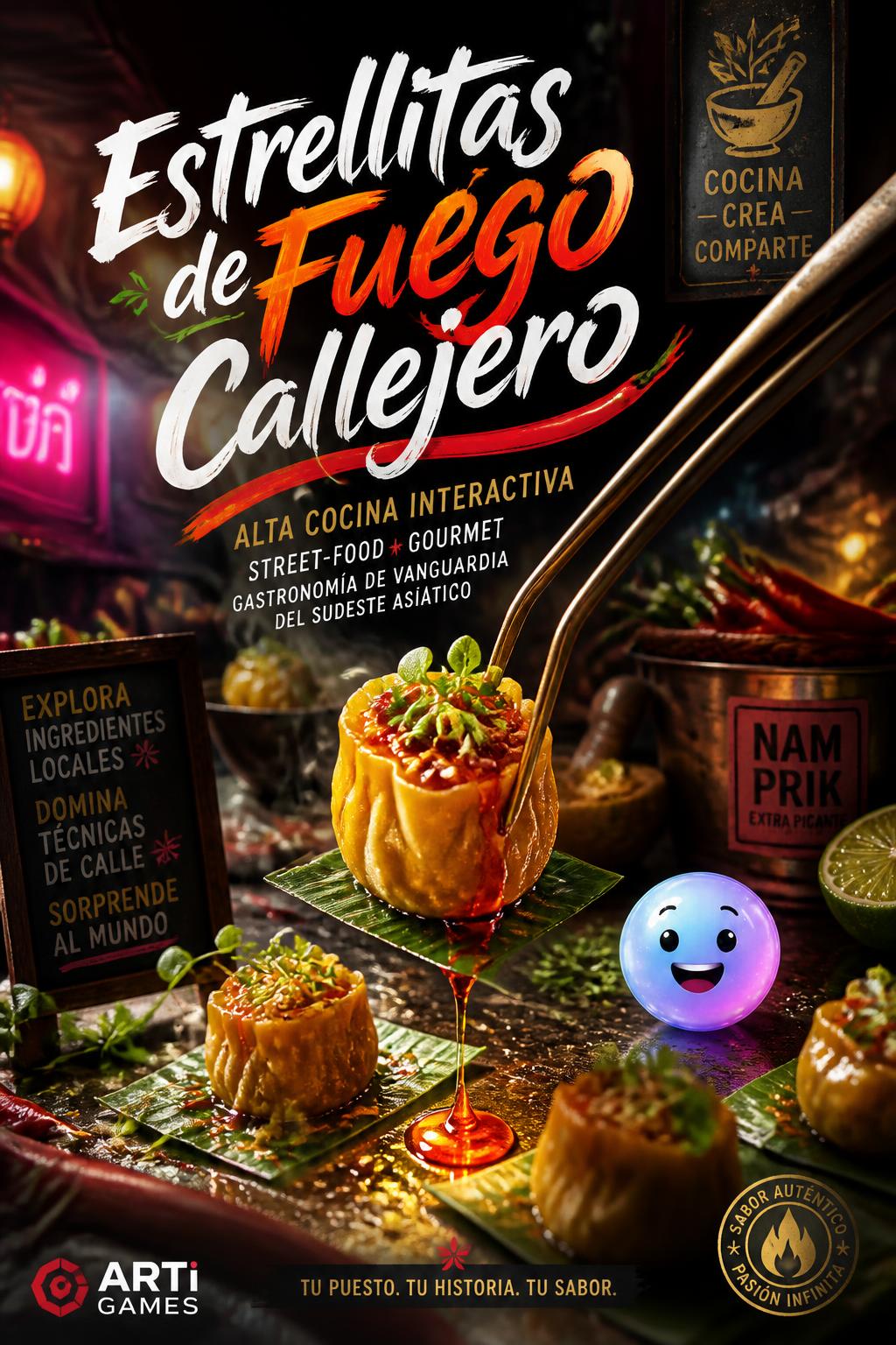 Estrellitas de Fuego Callejero