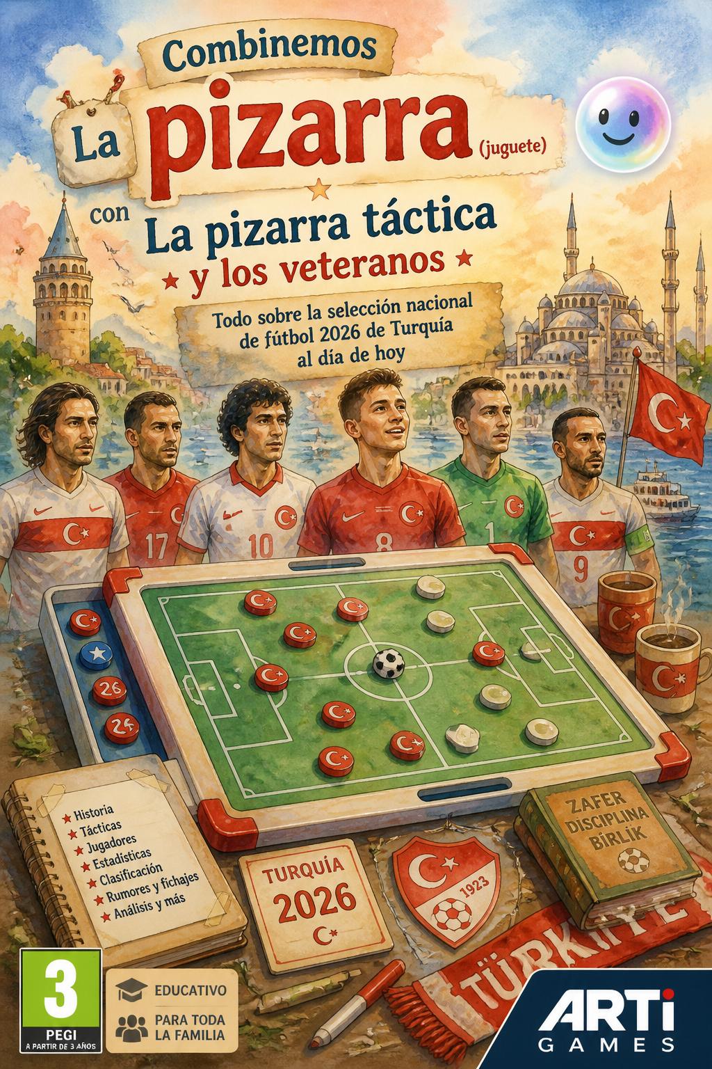 Let's combine pizarra (toy-like, magnetic board) with 