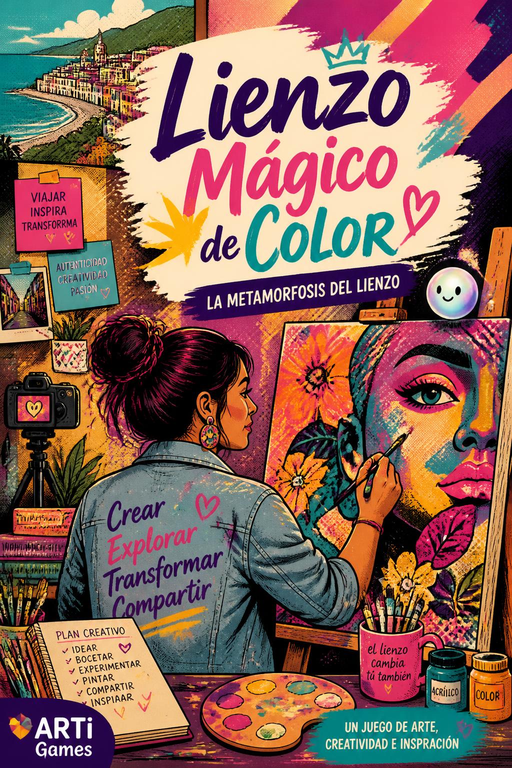 Lienzo Mágico de Color
