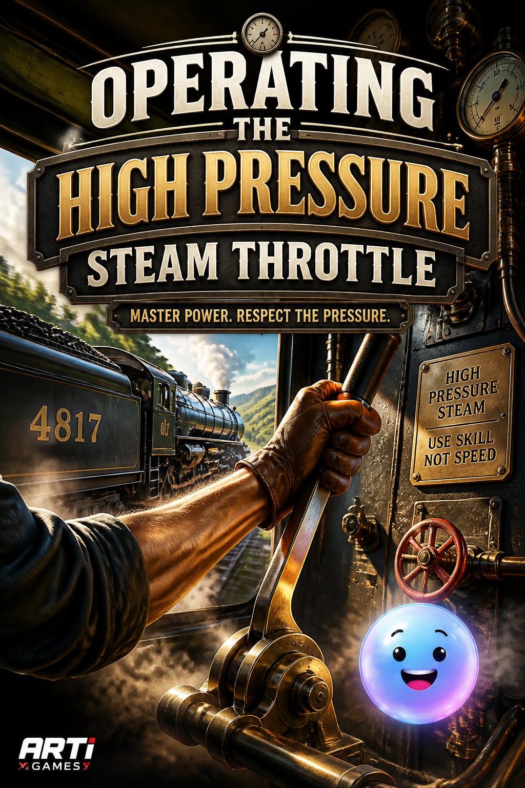 Operating the high pressure steam throttle