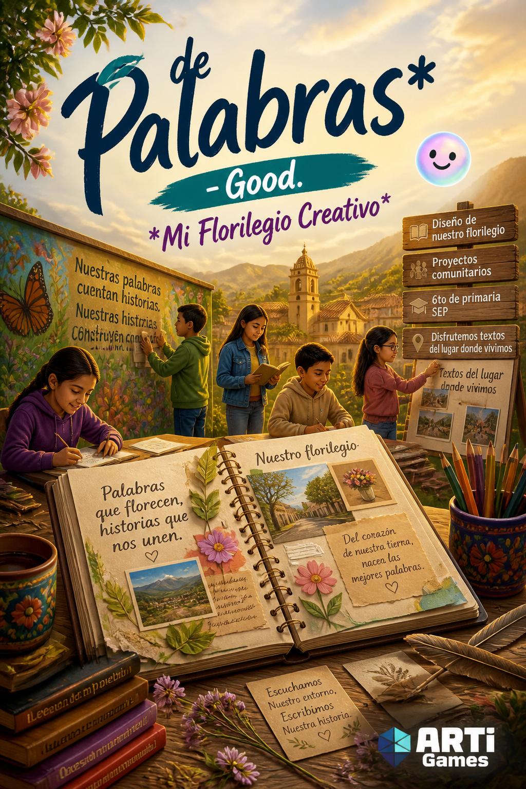 de Palabras* - Good.
* *Mi Florilegio Creativo*