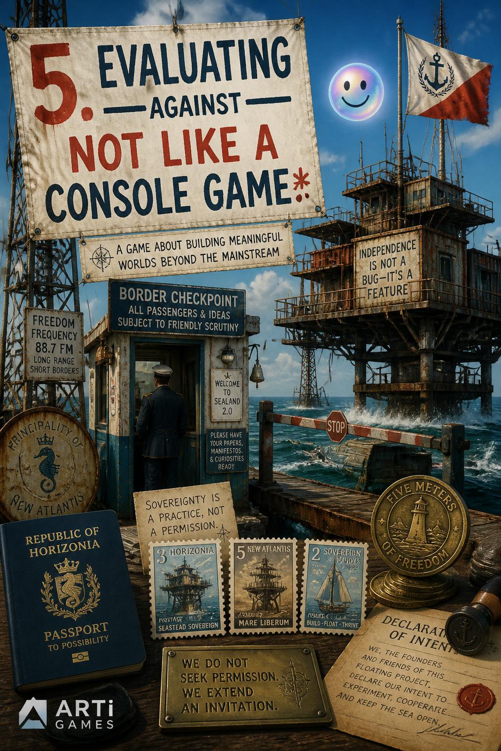 5. **Evaluating against Not like a console game:**
*