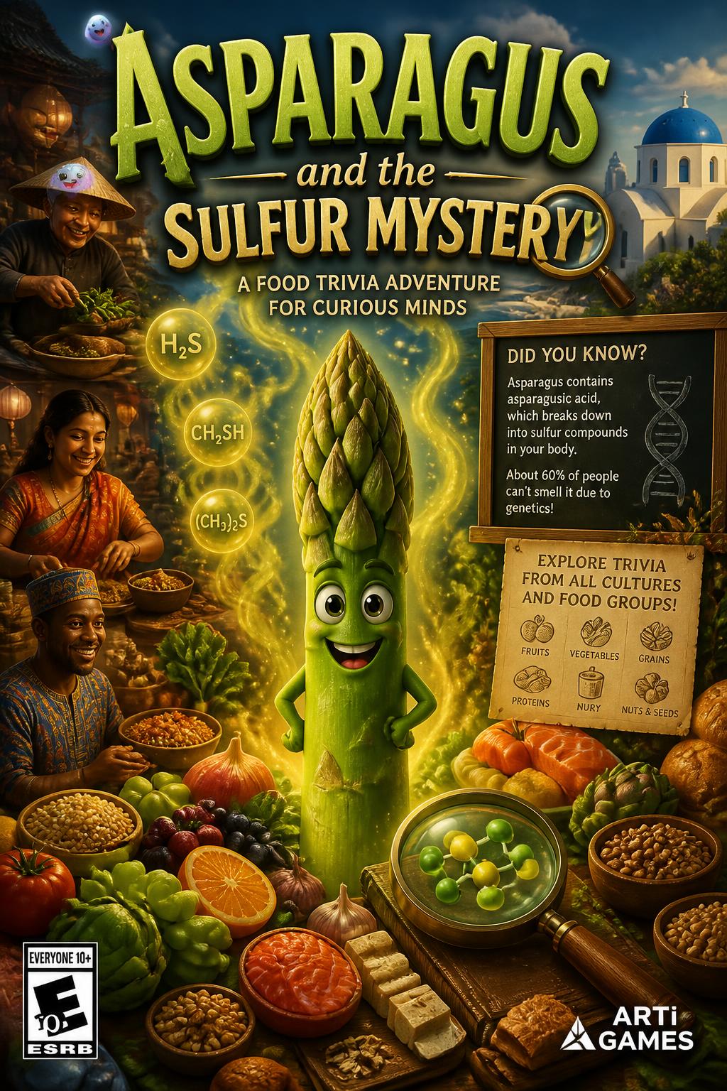 Asparagus and the sulfur mystery