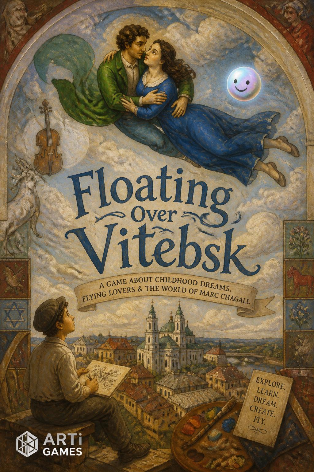 Floating Over Vitebsk