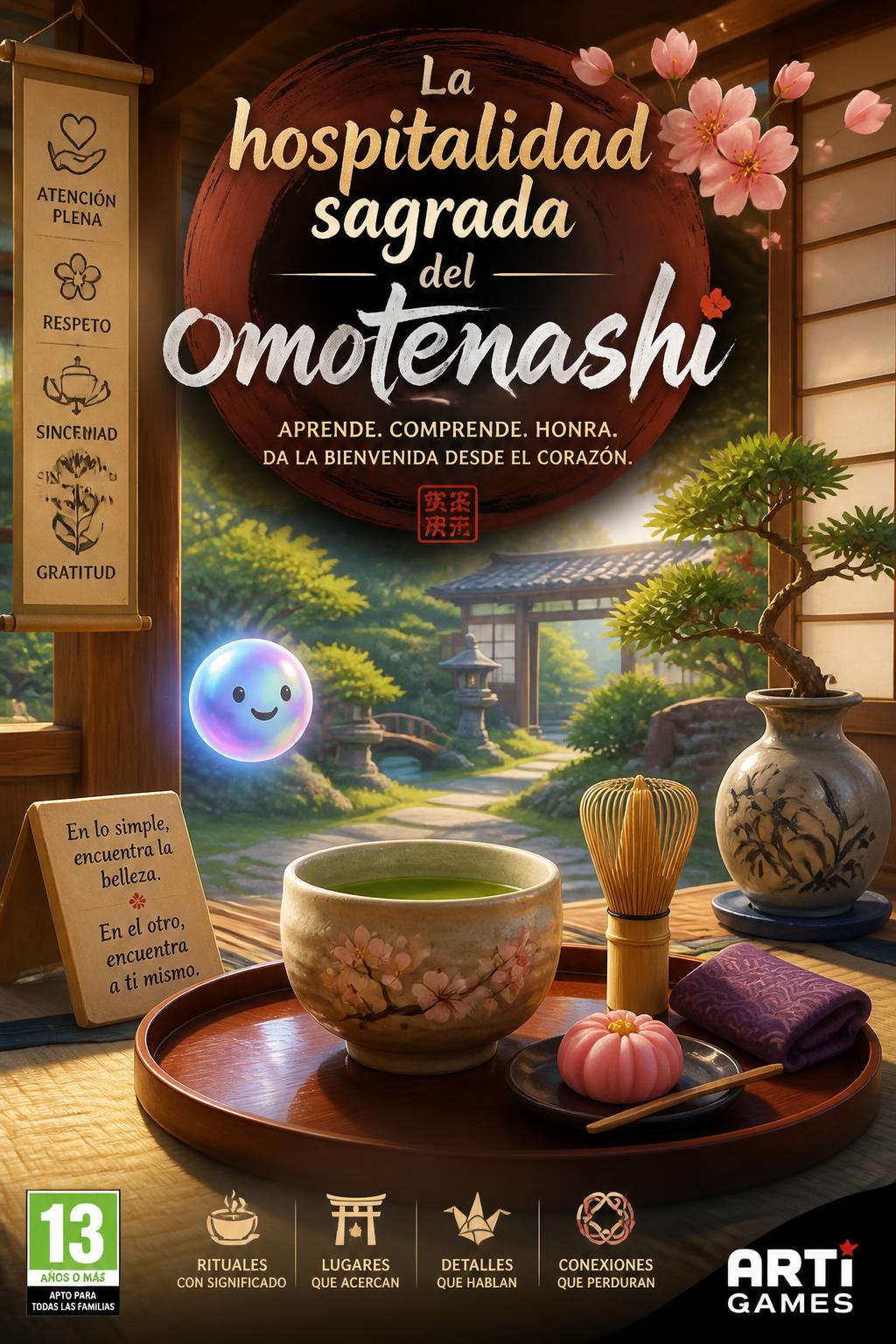La hospitalidad sagrada del omotenashi