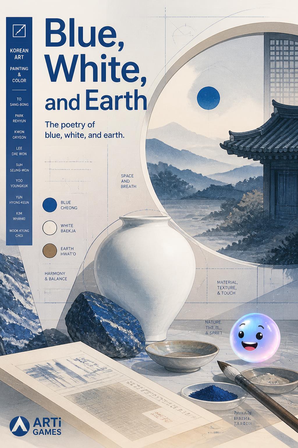 Blue, White, and Earth