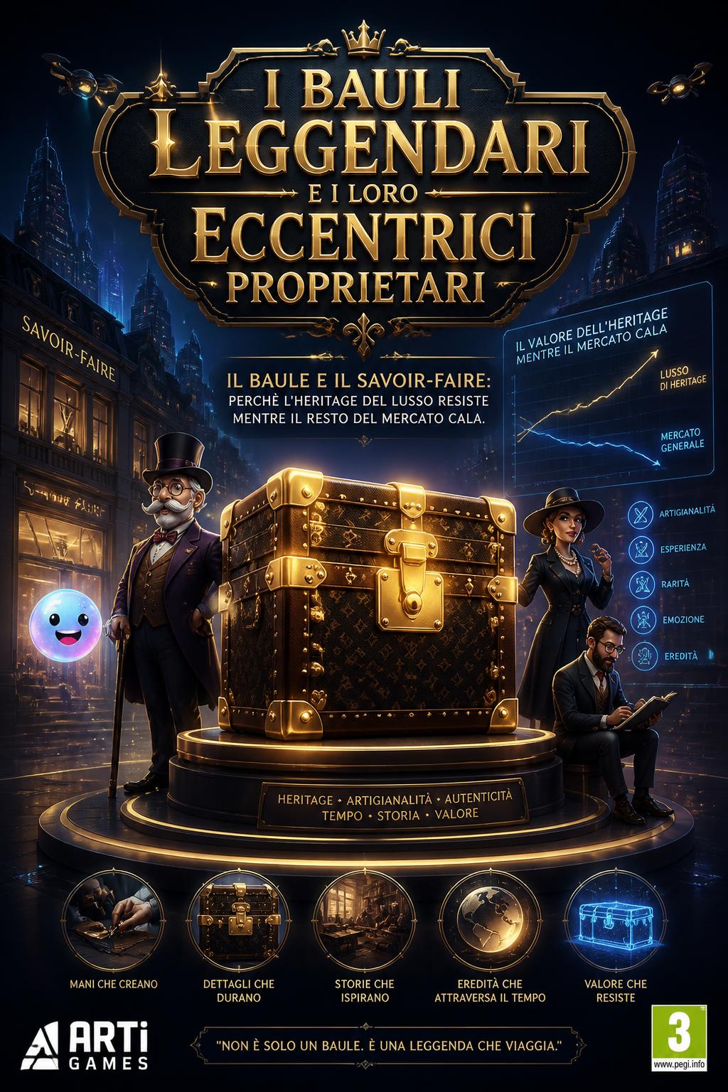 I bauli leggendari e i loro eccentrici proprietari