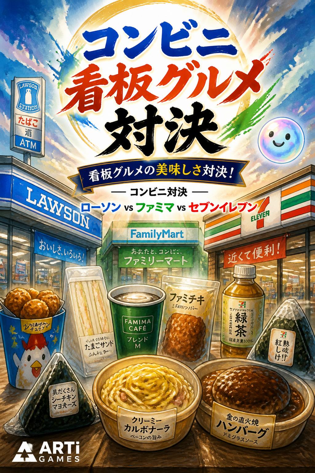 コンビニ看板グルメ対決