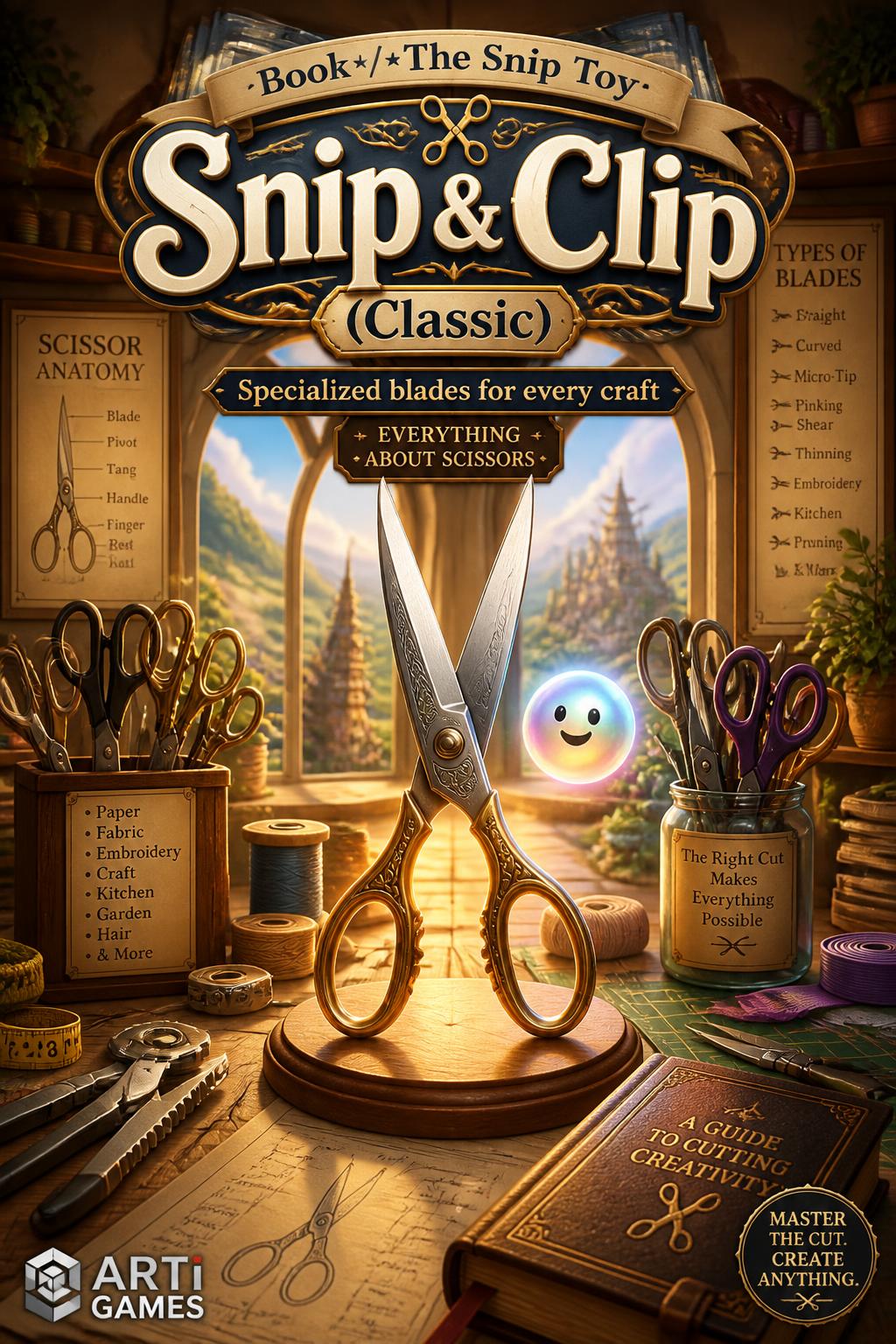 Book* / *The Snip Toy*
    *   *Snip & Clip* (Classic
