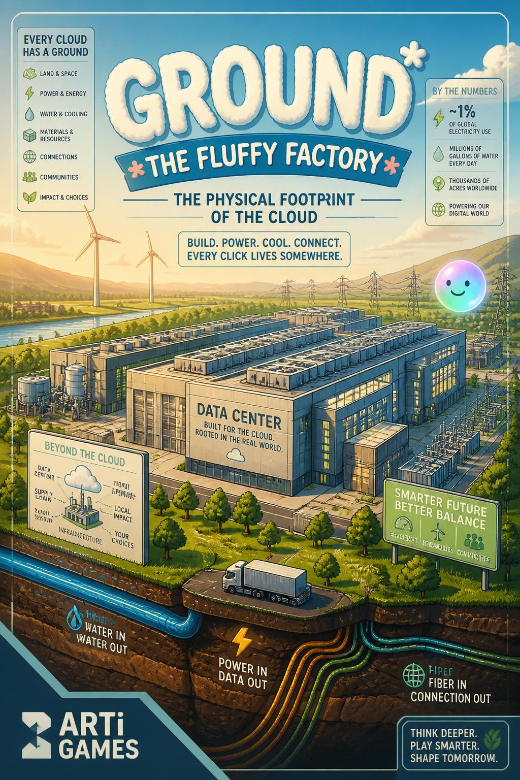 Ground* - Too techy.
    *   *The Fluffy Factory* - Playful