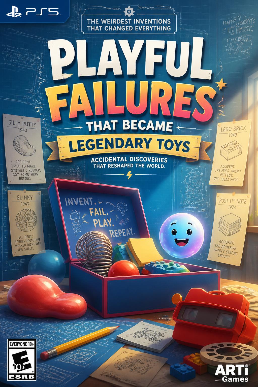 Playful failures that became legendary toys