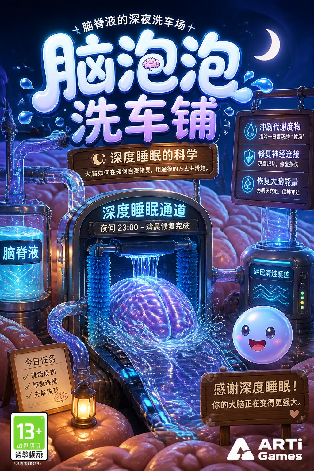 脑泡泡洗车铺