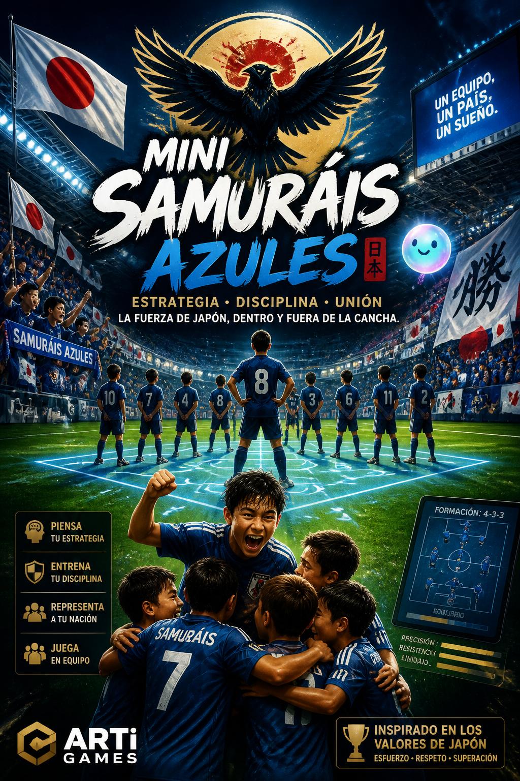 Mini Samuráis Azules