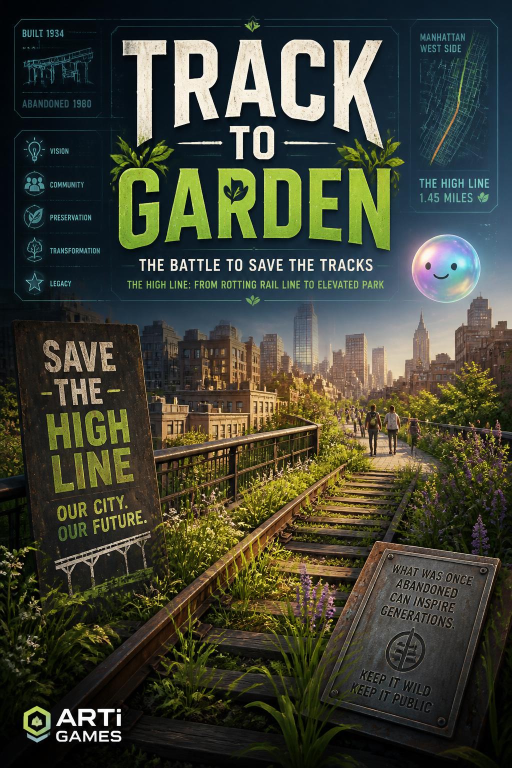 Track to Garden