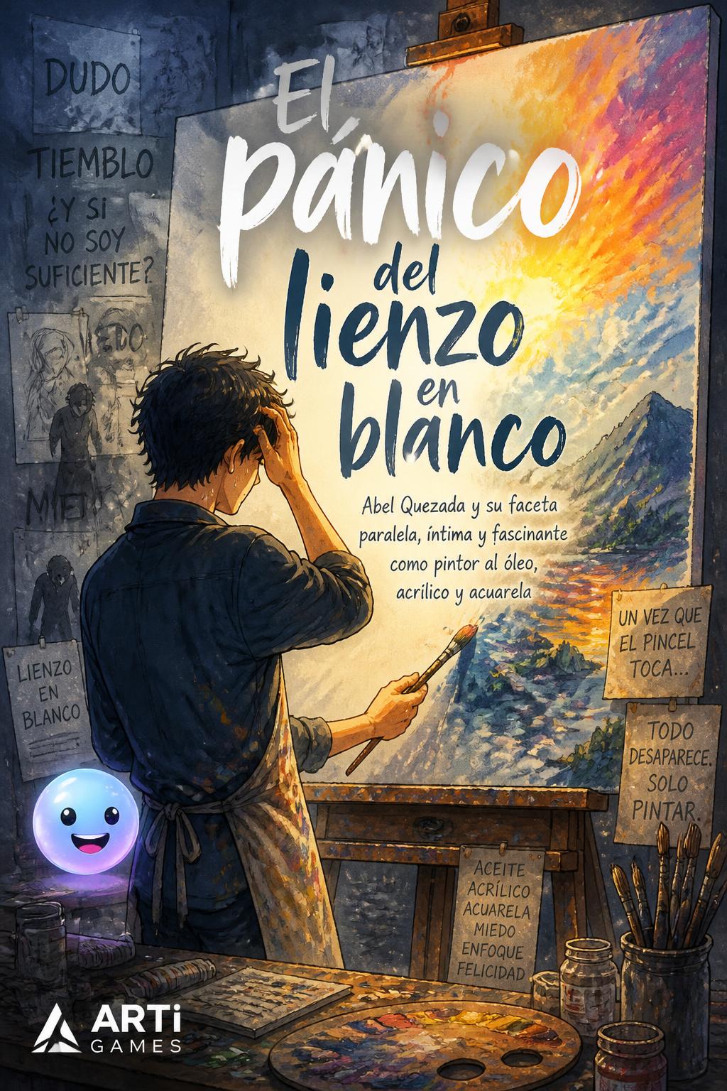 El pánico del lienzo en blanco
