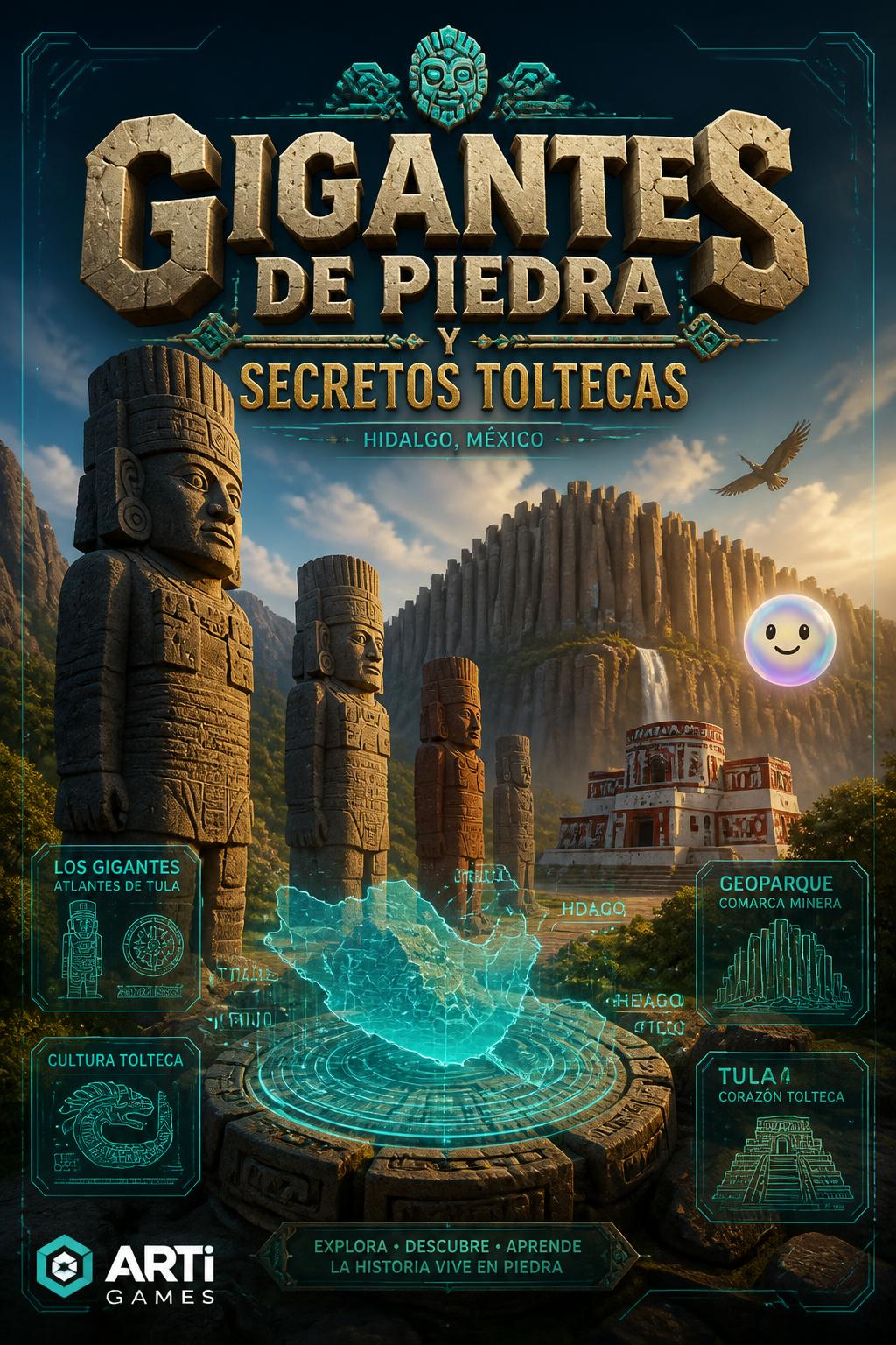 Gigantes de Piedra y Secretos Toltecas