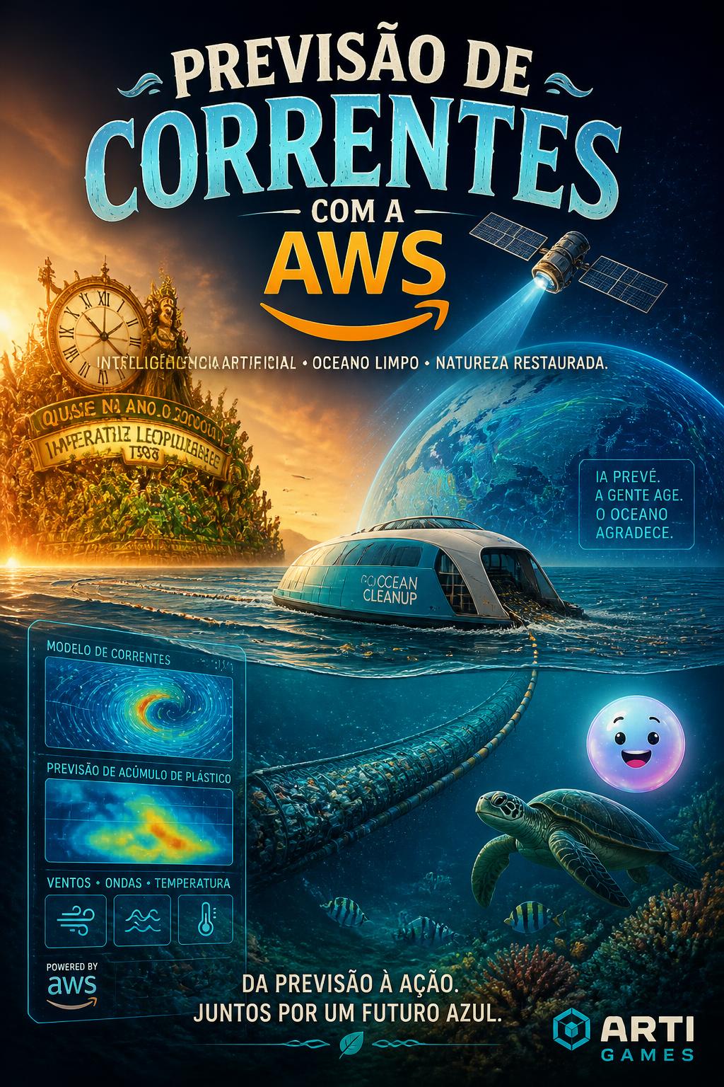 Previsão de correntes com a AWS