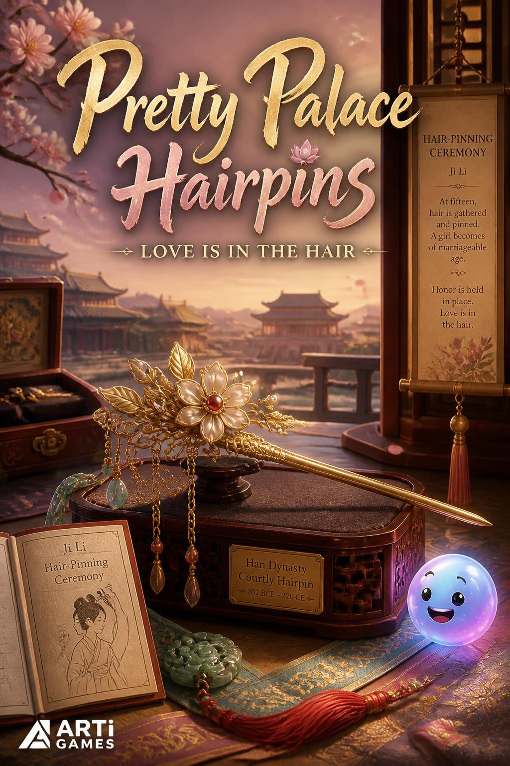 Pretty Palace Hairpins