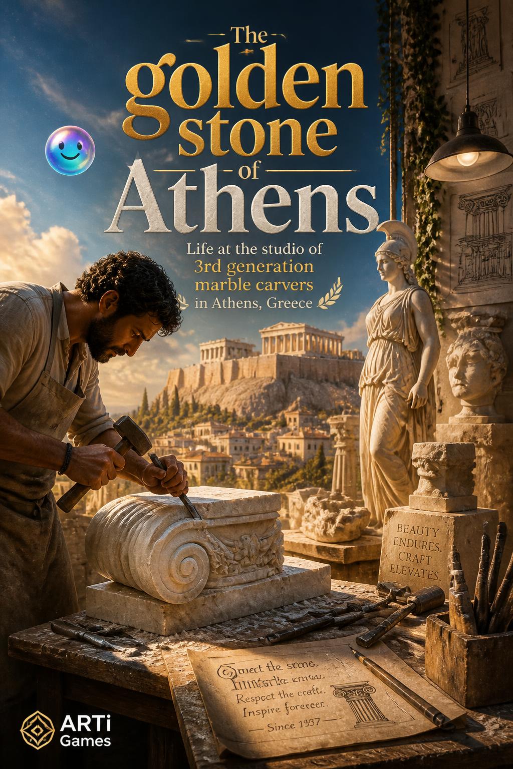 The golden stone of Athens