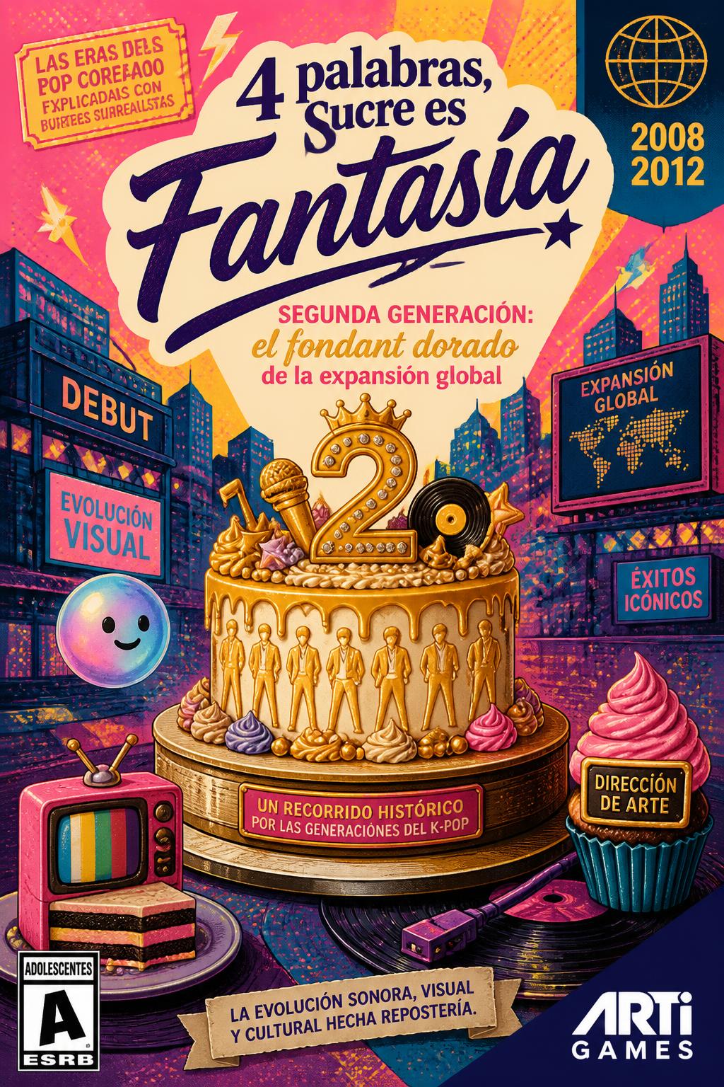 Segunda generación: el fondant dorado de la expansión…