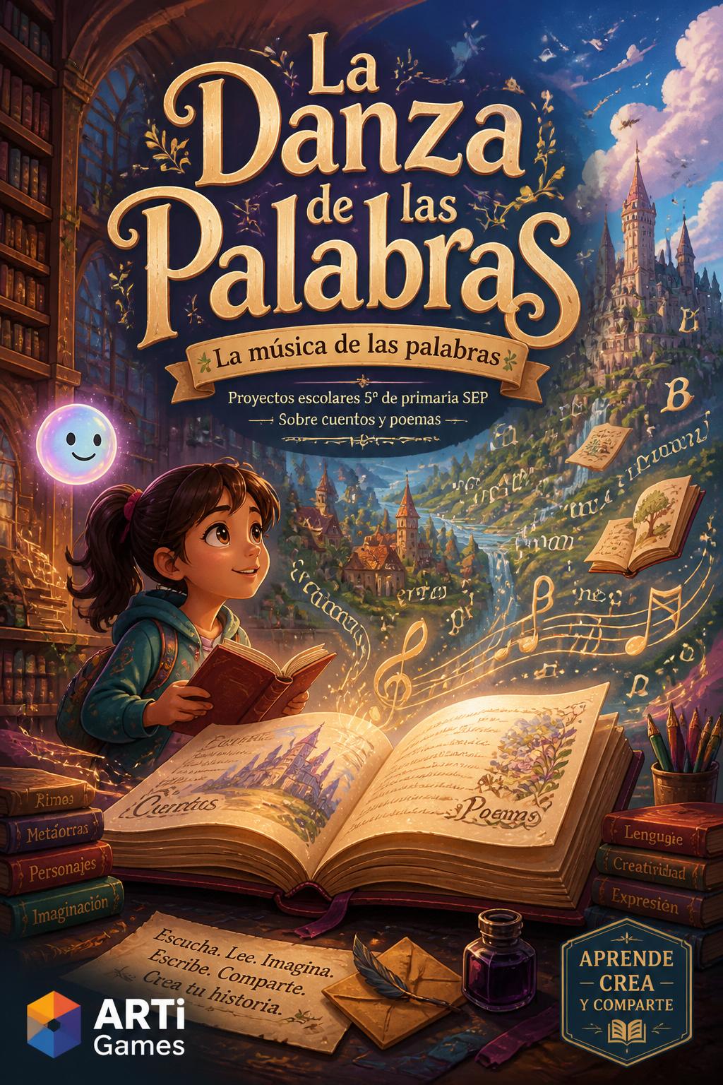 La Danza de las Palabras* (5 words. Danza de Palabras