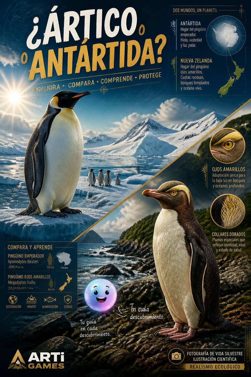 ¿Ártico o Antártida?