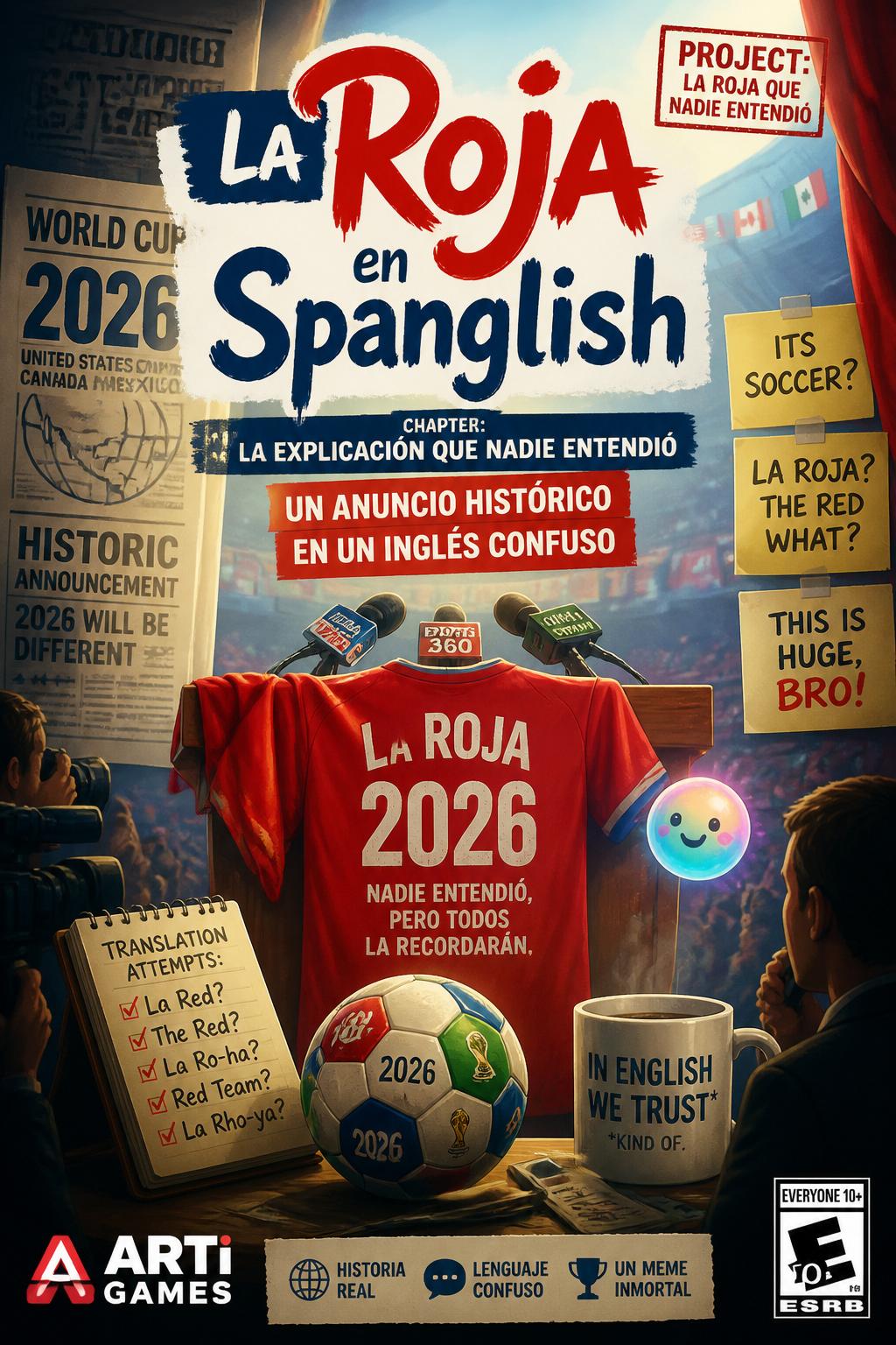 La Roja en Spanglish