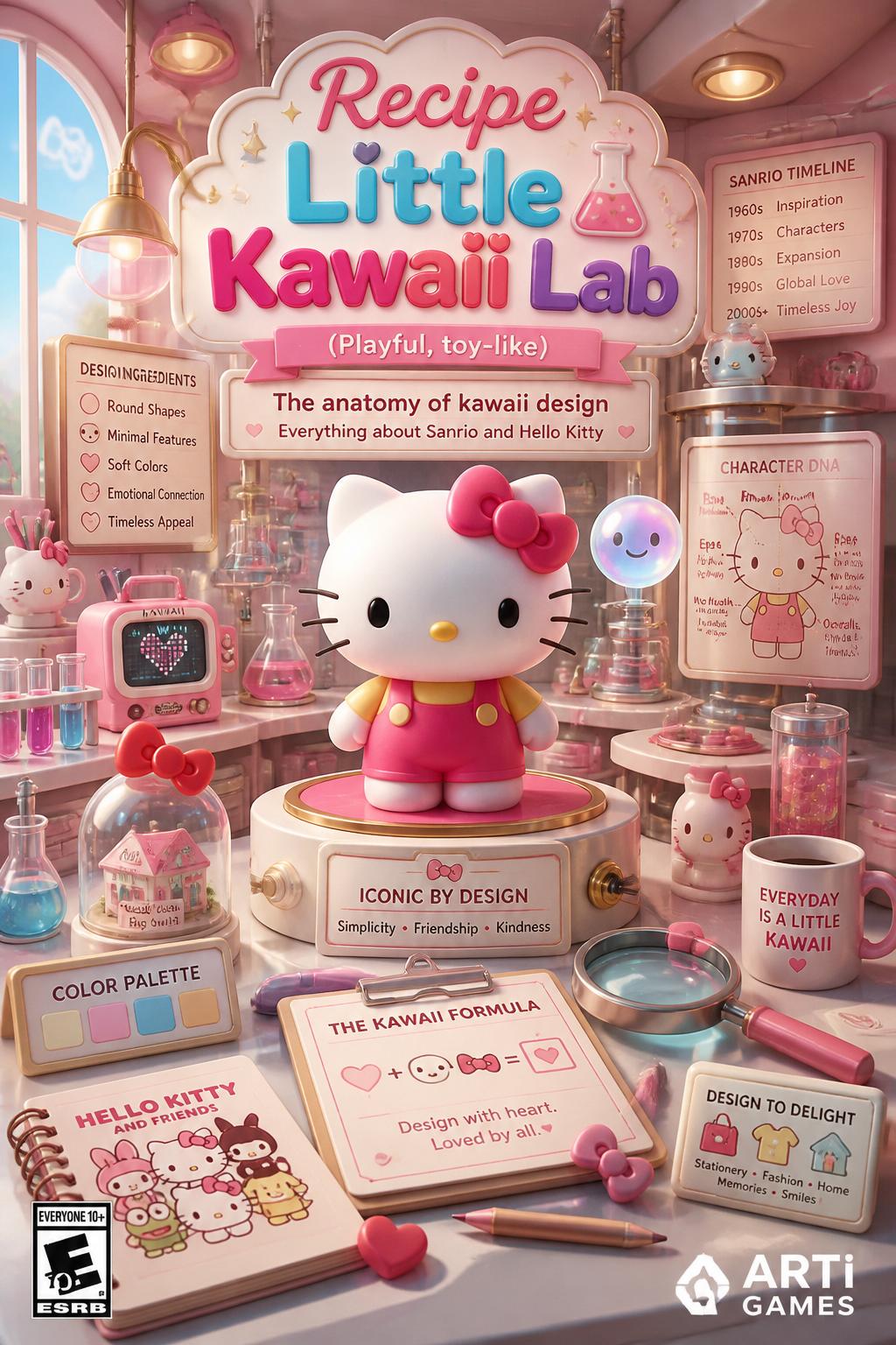 Recipe
    *   Little Kawaii Lab (Playful, toy-like)