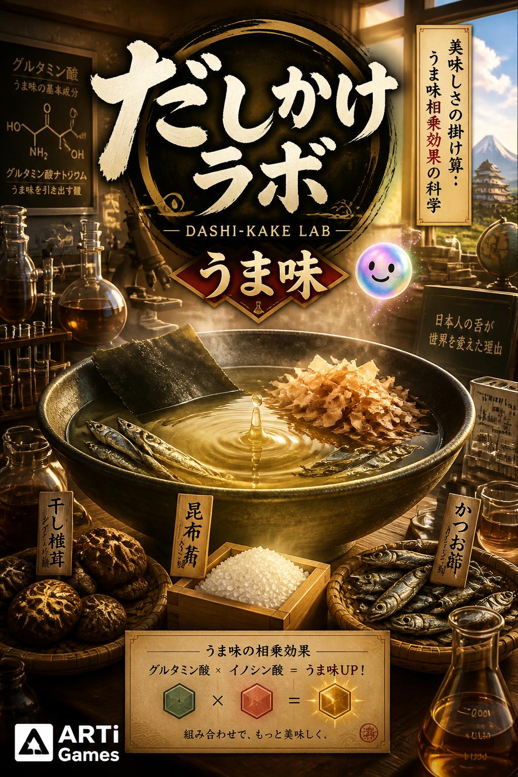 だしかけラボ (Dashi-Kake Lab)
        *   うま味