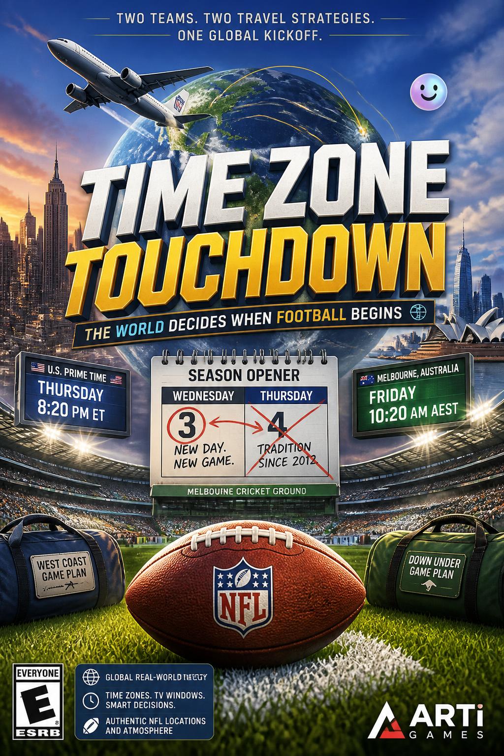 Time Zone Touchdown