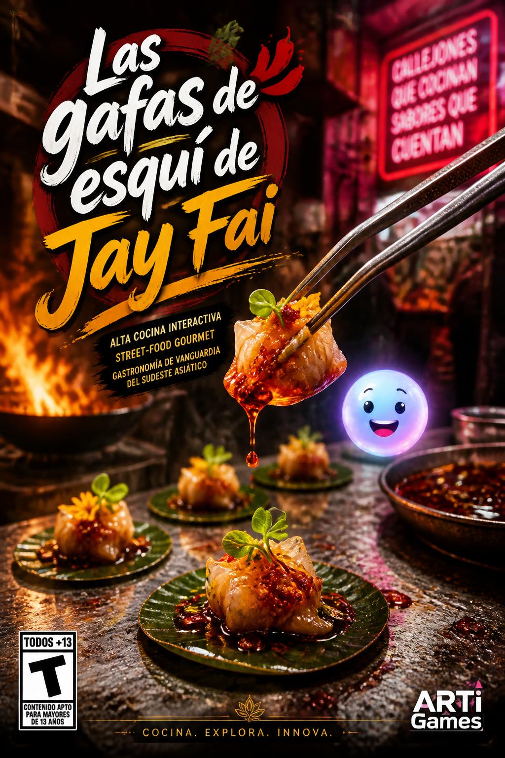 Las gafas de esquí de Jay Fai
