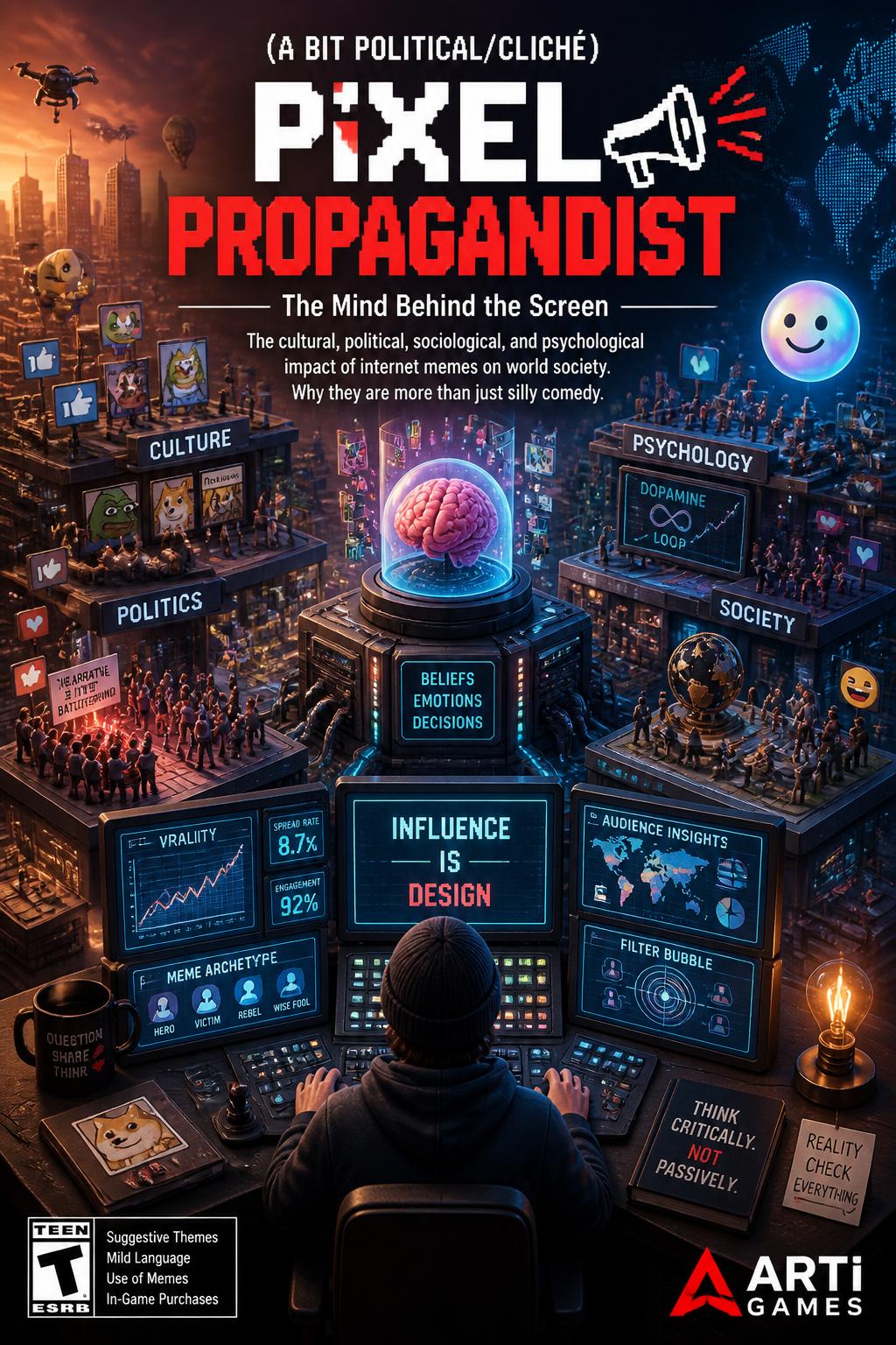 (A bit political/cliché)
    *   *Pixel Propagandist*