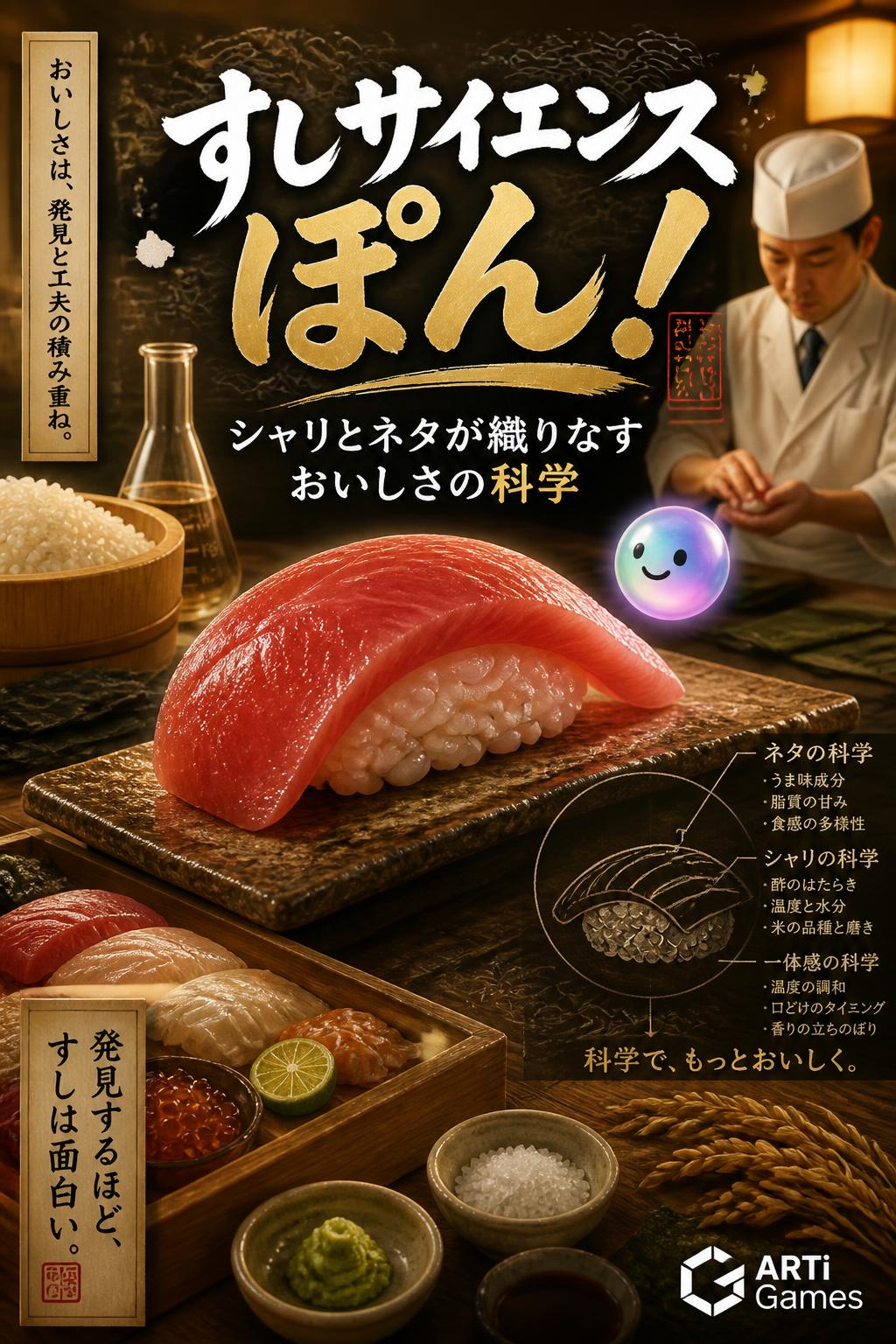 すしサイエンス ぽん！