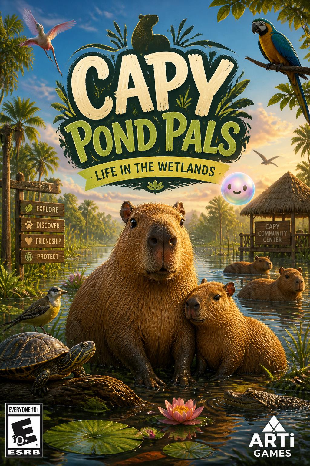Capy Pond Pals