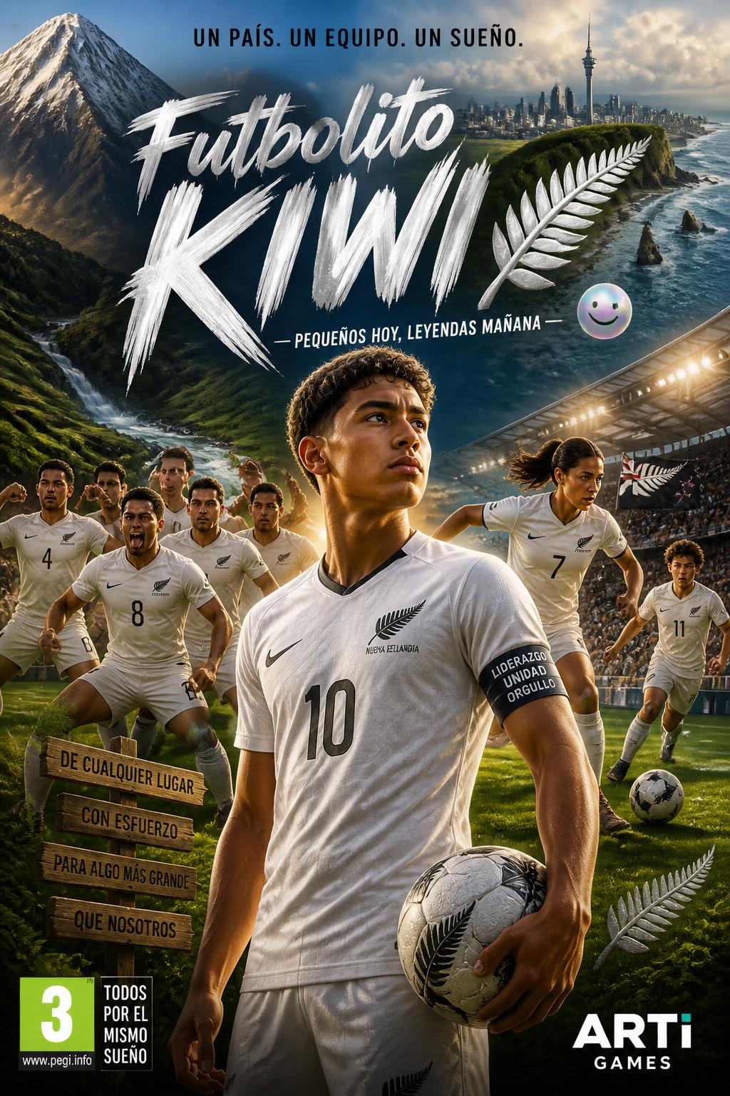 / Play Kiwi!)
    *   *Idea 9:* Futbolito Kiwi (Little Kiwi